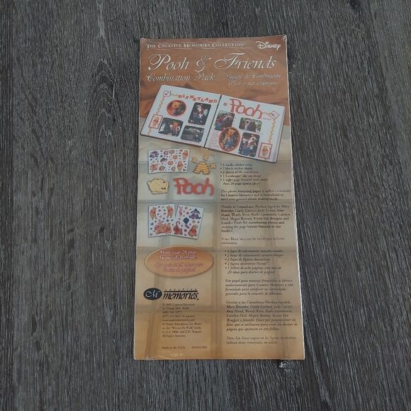 Creative Memories POOH & FRIENDS Disney Scrapbooking Combination Pack Stickers - Picture 1 of 3